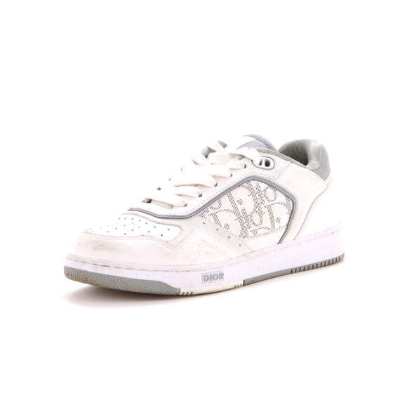 Christian Dior Men's B27 Low-Top Sneakers Leather with Oblique Galaxy Leather